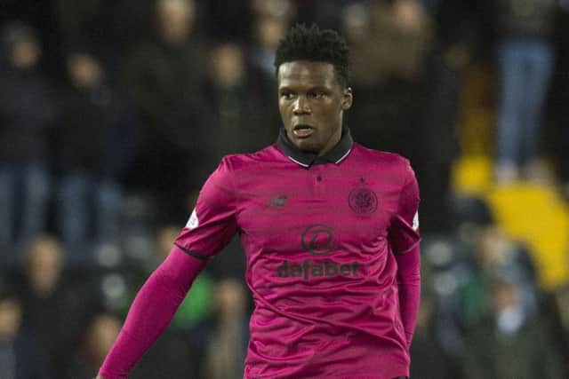 Dedryck Boyata came into the Celtic defence for the first time this season. Picture: SNS