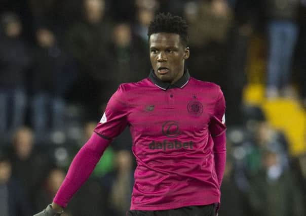 Dedryck Boyata came into the Celtic defence for the first time this season. Picture: SNS