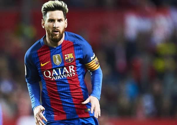 Illness ruled Lionel Messiout of the clubs match against Malaga
