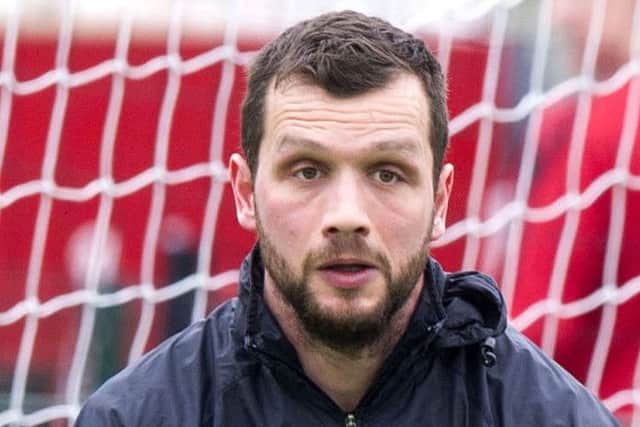 Kevin Cuthbert made some key saves. Picture: SNS