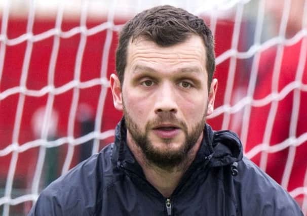 Kevin Cuthbert made some key saves. Picture: SNS