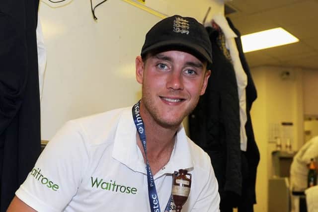 Stuart Broad believes England still have a chance for the draw. Photograph: Gareth Copley/Getty Images)