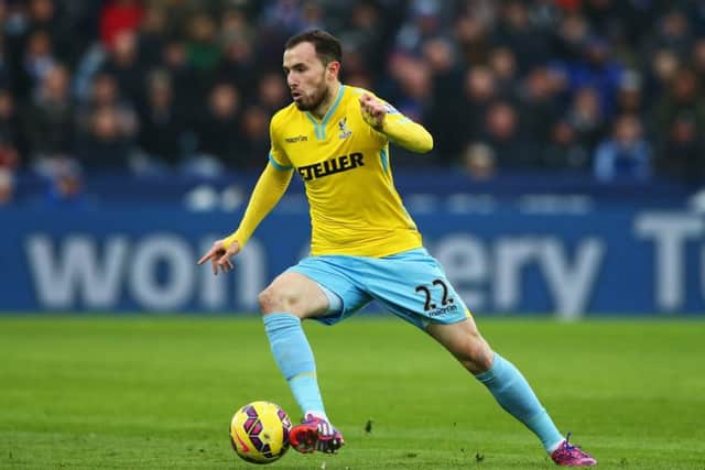 Jordon Mutch is currently out of favour at Crystal Palace. Picture: Getty