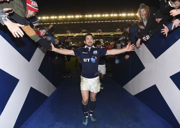 Scotland emerged victorious from the tightly fought contest. Picture: SNS