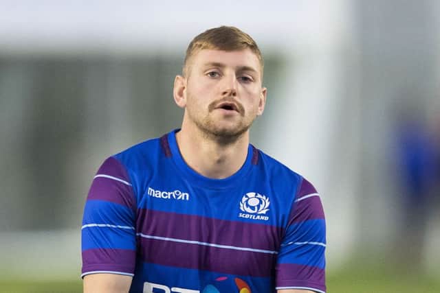 Scotland's Finn Russell missed a couple of opportunities against Argentina. Picture: SNS