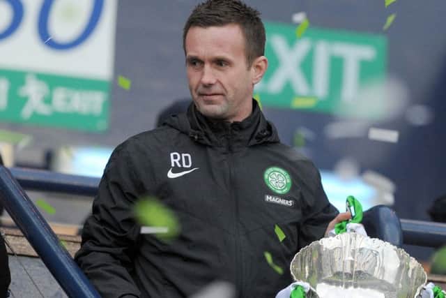 Ronny Deila won two league titles and a League Cup while manager of Celtic. Picture: Lisa Ferguson