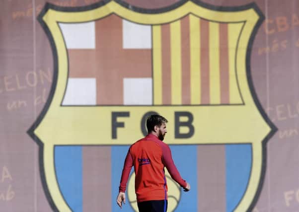 Lionel Messi is expected to face Celtic on Wednesday. Picture: AP