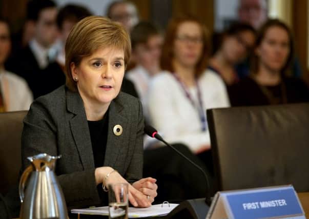 Scotland's First Minister Nicola Sturgeon. Picture: Jane Barlow/PA Wire