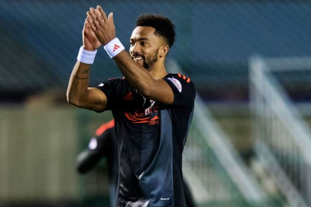 Aberdeen's Shay Logan believes Celtic will have it tough in Sunday's cup final. Picture: SNS