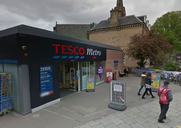 The Tesco Metro in the Bruntsfield area. Picture: Google Maps