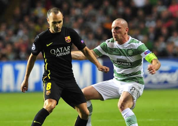 The sides last met at Celtic Park in 2013, with Barcelona winning by a goal to nil. Picture: Robert Perry