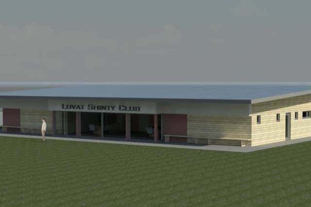 Image of the Lovat Shinty Clubhouse. Picture: Contributed