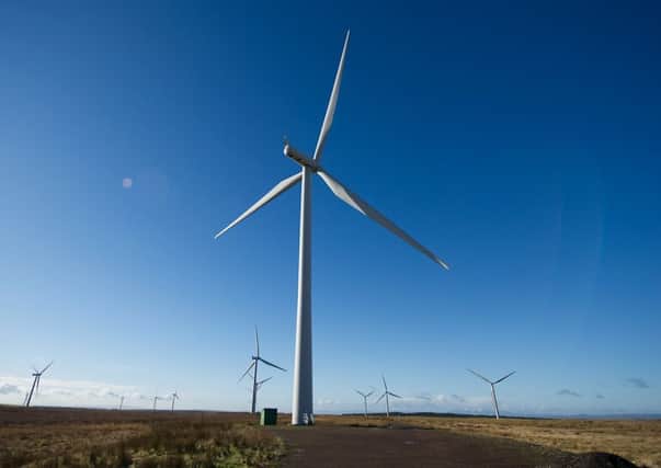 The proposed wind farm near Patna has been rejected by ministers. Picture: John Devlin