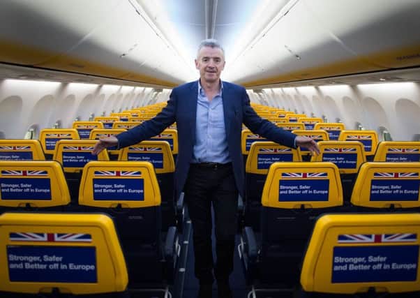 Ryanair chief executive Michael O'Leary. Picture: PA
