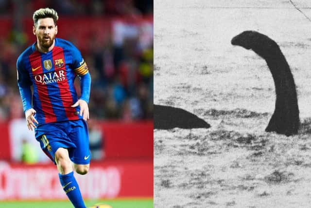 Celtic boss quizzed over comparison between Messi and Nessie