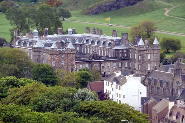 The Palace of Holyroodhouse, where Bonnie Prince Charlie hosted a number of balls and entertainment nights after his victory at the Battle of Prestonpans in 1745. PIC Wikicommons