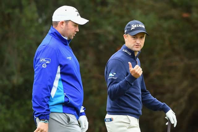 Duncan Stewart and Russell Knox are bidding to become Scotland's second World Cup winners in Melbourne this week. Picture: Getty Images