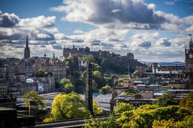 A view of Edinburgh from Calton Hill. Picture: Steven Taylor