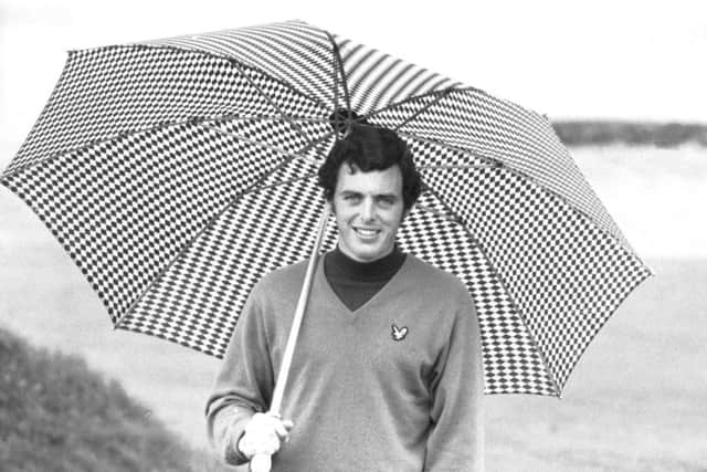 Like Matt Fitzpatrick, Bernard Gallacher won three tournaments by the age of 22. Picture: Gordon Rule