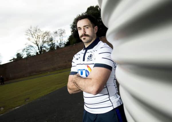 Scotland centre Alex Dunbar believes his side's potent back three can make the difference against Georgia. Picture: SNS