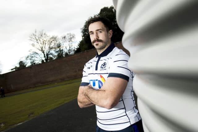 Scotland centre Alex Dunbar believes his side's potent back three can make the difference against Georgia. Picture: SNS