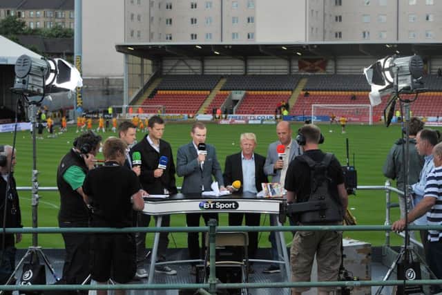 BT Sport will broadcast live coverage of the Betfred Cup final. Picture: Mark Runnacles/Getty Images