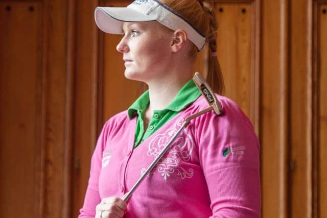 Kylie Walker birdied the last three holes at Doha Golf Club for a four-under 68. Picture: Phil Wilkinson