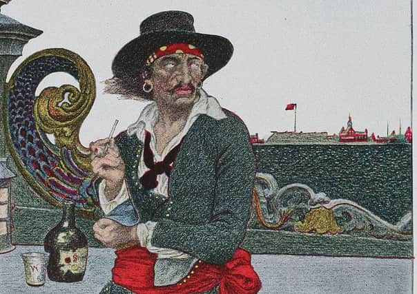 Scottish pirate William Kidd depicted in a painting by Howard Pyle. PIC Creative Commons.