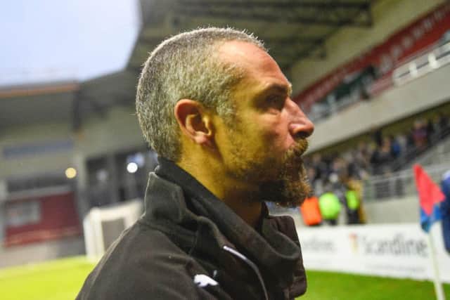 Henrik Larsson watched his side suffer relegation against Halmstad on Sunday evening. Picture: AFP