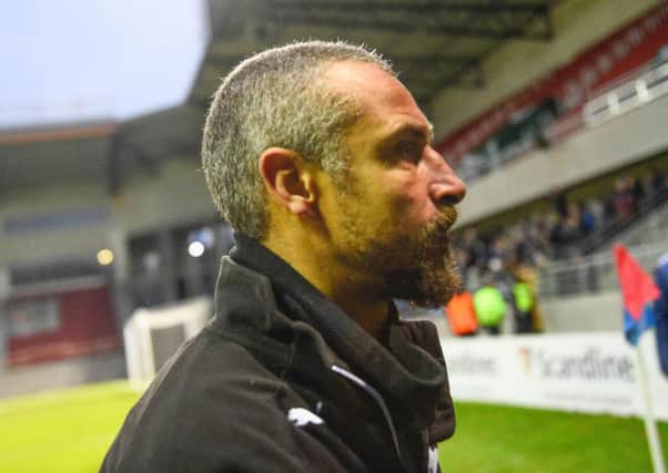 Henrik Larsson watched his side suffer relegation against Halmstad on Sunday evening. Picture: AFP