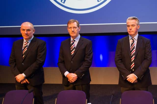 Rangers' annual general meeting will take place on Friday. Picture: John Devlin