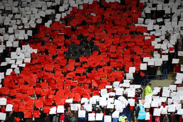 FIFA's disciplinary committee has announced the opening of proceedings against the Irish Football Association and the Football Association of Wales in relation to incidents involving the display of poppy symbols during recent internationals. Picture: Nick Potts/PA Wire.