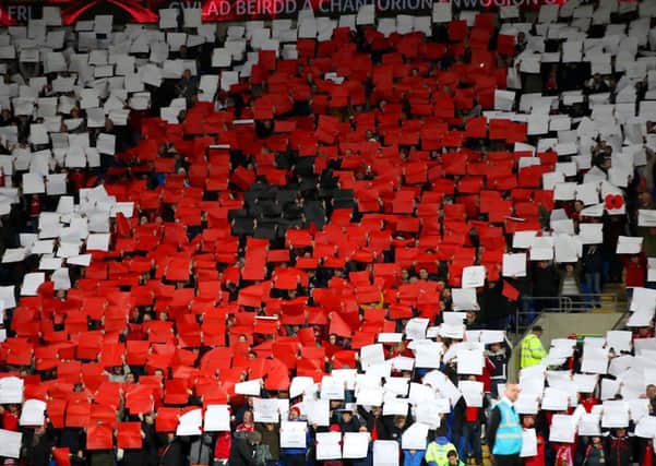 FIFA's disciplinary committee has announced the opening of proceedings against the Irish Football Association and the Football Association of Wales in relation to incidents involving the display of poppy symbols during recent internationals. Picture: Nick Potts/PA Wire.