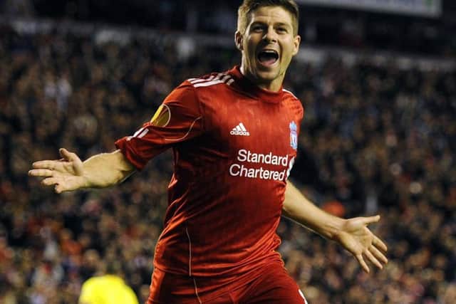 Steven Gerrard has announced his retirement. Picture: PA