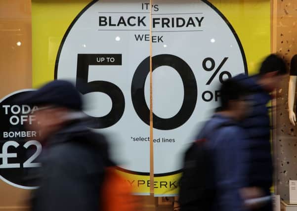 British consumers are expected to spend nearly 2bn pounds today. Picture: Gareth Fuller/PA Wire