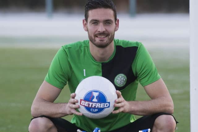 Celtic goalkeeper Craig Gordon looks ahead to Sunday's Betfred Cup final against Aberdeen. Picture: SNS