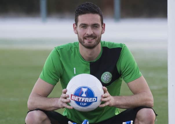 Celtic goalkeeper Craig Gordon looks ahead to Sunday's Betfred Cup final against Aberdeen. Picture: SNS
