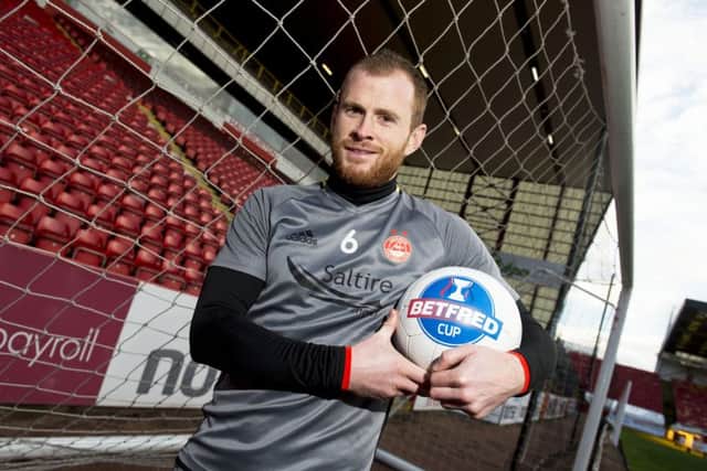 Aberdeen's Mark Reynolds says he virtually lived at Hampden as a kid. Picture: SNS