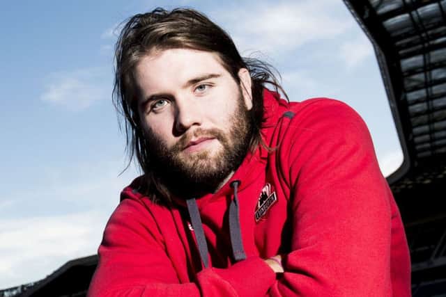 Edinburgh lock Ben Toolis is relishing Sunday's Pro12 clash with the Dragons. Picture: SNS Group