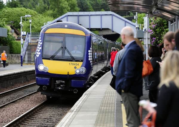 Value for money, punctuality and getting a seat figure highly in rail passengers' priorities. Picture: Michael Gillen