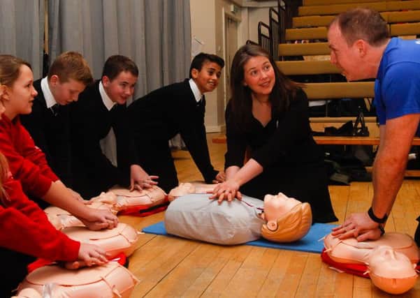 Teaching children first aid gives them a skill they will take into adulthood.