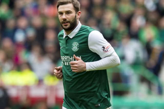 Kevin Thomson played for Hibs last season but hung up his boots at the age of 31. Picture: SNS