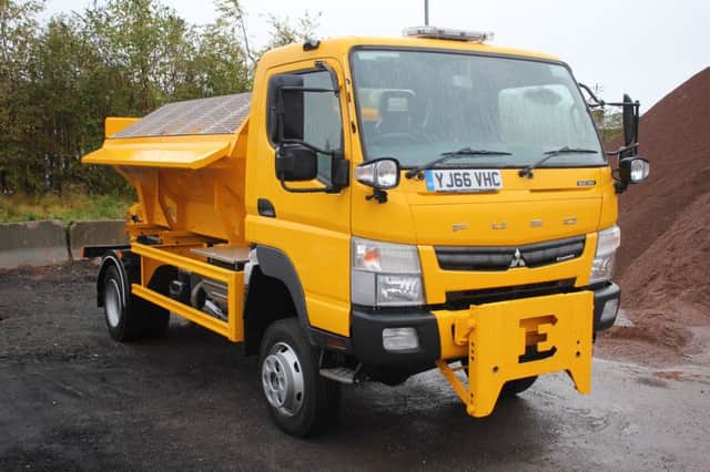 The as-yet unnamed road gritter. Picture: Oldham Council