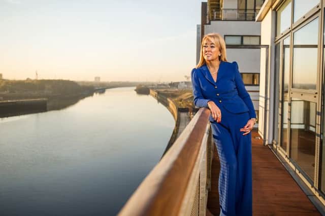 Marie Macklin is driving the development of the former Johnnie Walker bottling plant in her home town of Kilmarnock, which will include 175 affordable rented homes. Picture: John Devlin
