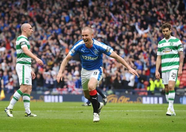 Kenny Miller is enjoying an Indian Summer to his career. Picture: John Devlin