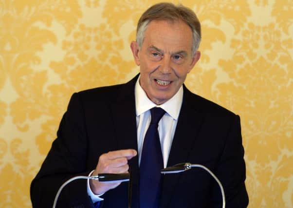 Former prime minister, Tony Blair. Picture: John Devlin