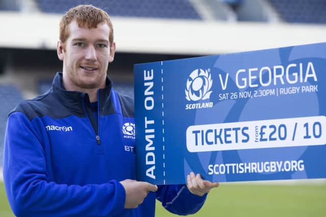 Scotland forward Rob Harley. Picture: SNS