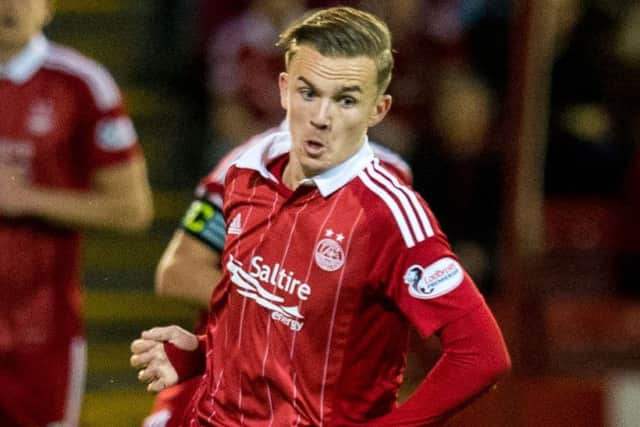 Aberdeen have not ruled out the possibility of extending James Maddisons loan deal. Picture: SNS.