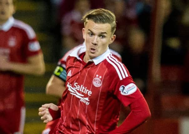 Aberdeen have not ruled out the possibility of extending James Maddisons loan deal. Picture: SNS.