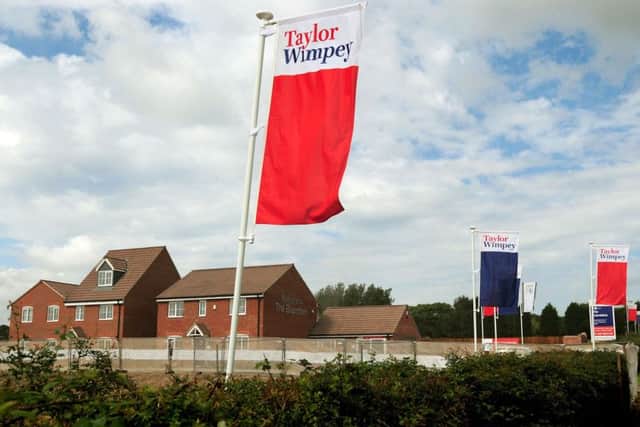 Housebuilder Taylor Wimpey, in common with similar companies, has seen its share price fall around 20 per cent since the EU referendum. Picture: Rui Vieira/PA Wire